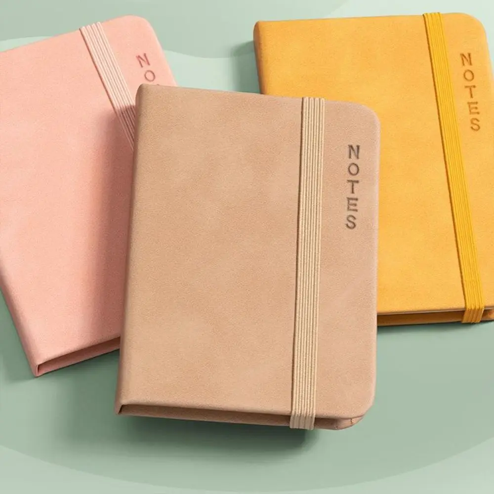 Simple Memo Diary Planner A7 Mini Notebook Diary Notebook Agenda Organizer Pocket Notepad Thickening Word Book Student