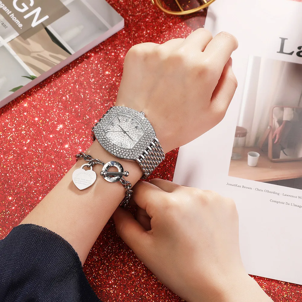 Ladies Watch Gift Set Holiday Birthday Gift Set Bracelet Watch Set