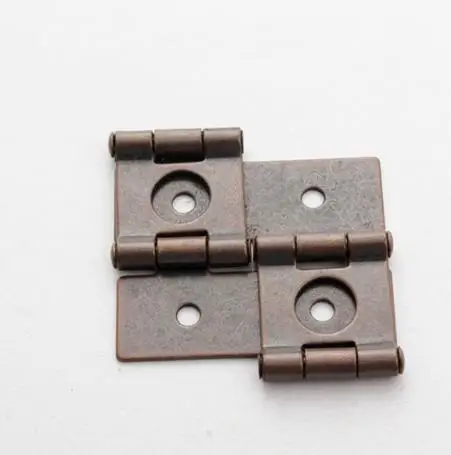 

10pcs Iron Heavy Duty Bronze Retro Style Folding Screen Gate Hinges For Kitchen Cabinets Wood Gates Closet Wardrobe Cafe Swing
