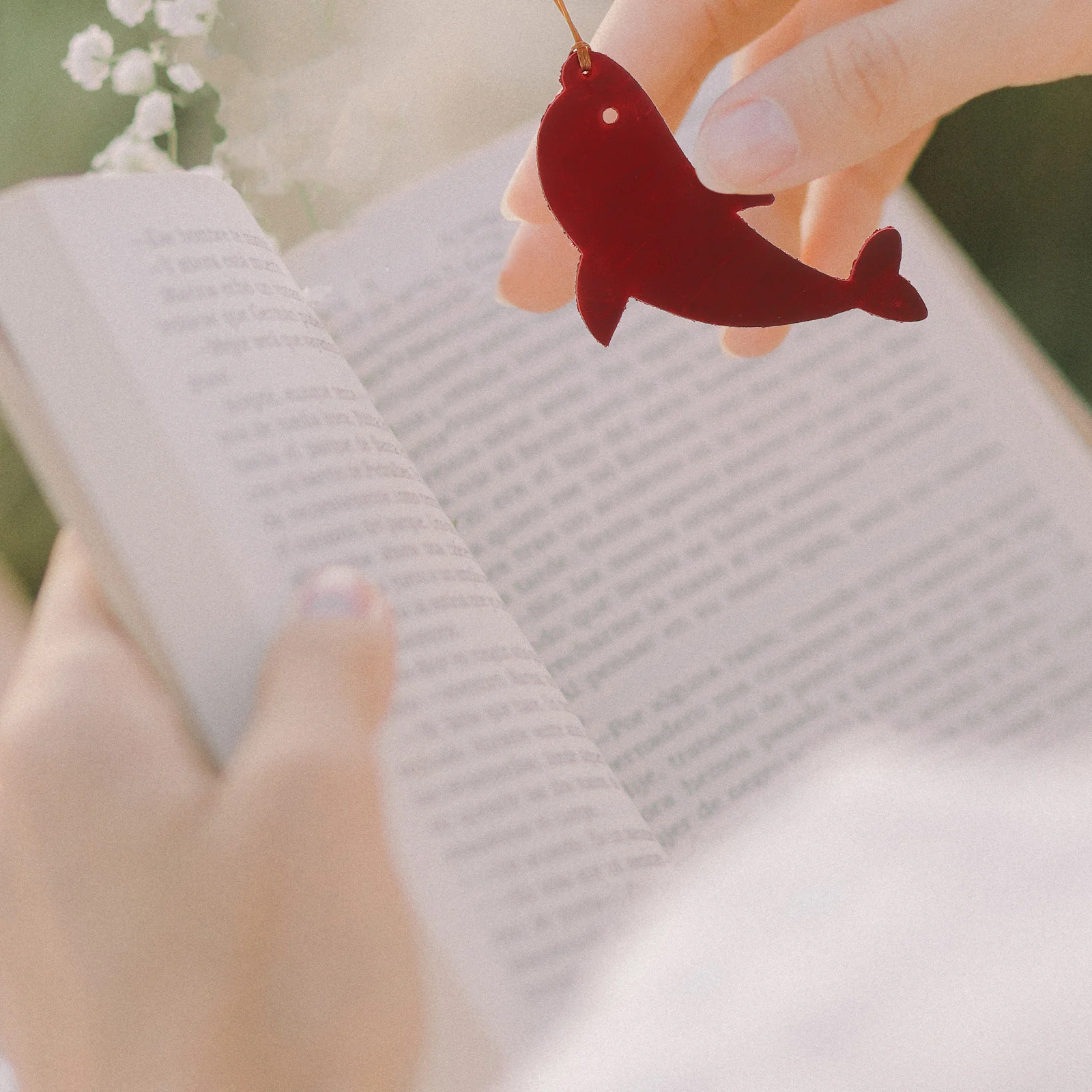 

3Pcs Vintage Dolphin Bookmarks Unique Ocean Animal Reading Accessories for Book Lovers Rustic Style Page Marking Clips