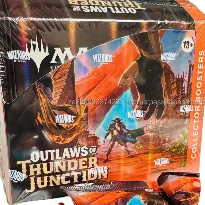 Wholesale New Sales Genuine indoor Activities Collector Booster Box Outlaws of Thunder Junction OTJ MTG - Magic: The Gathering