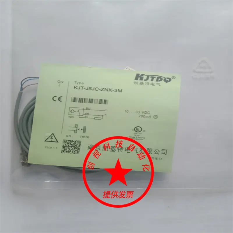 Brand New Proximity Sensor Kjt-J5-Z-Nk/Pk Kjt-J5jc-Znk/Znk-3M Y18q-Nktx