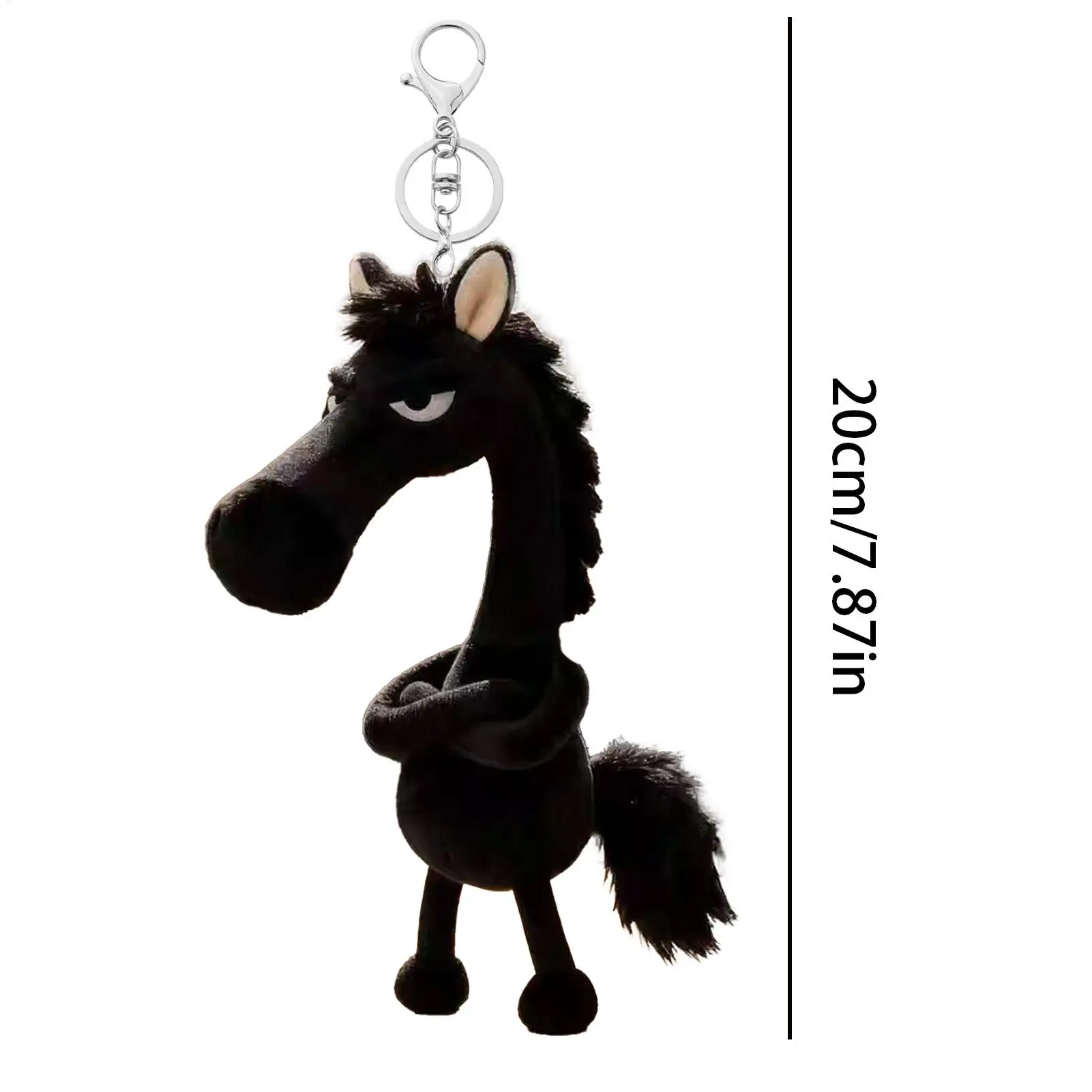 Plush Keychain 2026 Cute Mascot Key Chain Small Stuffed Keychain Pendants For Backpack Wallet Luggage Rearview Mirror Phone