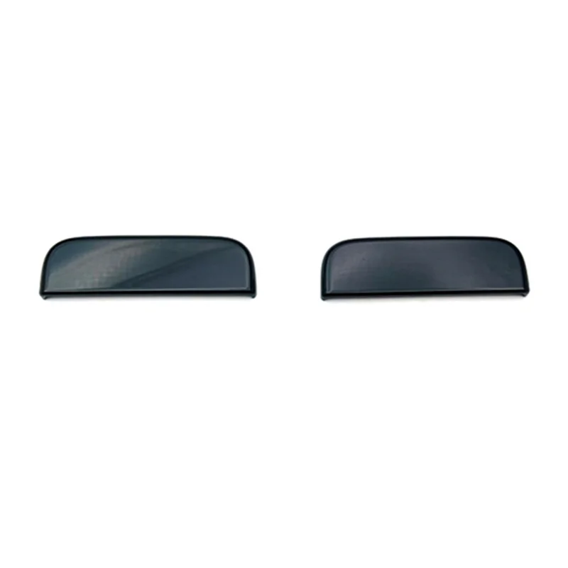 2Pcs Glossy Black Exterior Side Door Handle Frame Cover Trim for Daihatsu Hijet Truck 2021