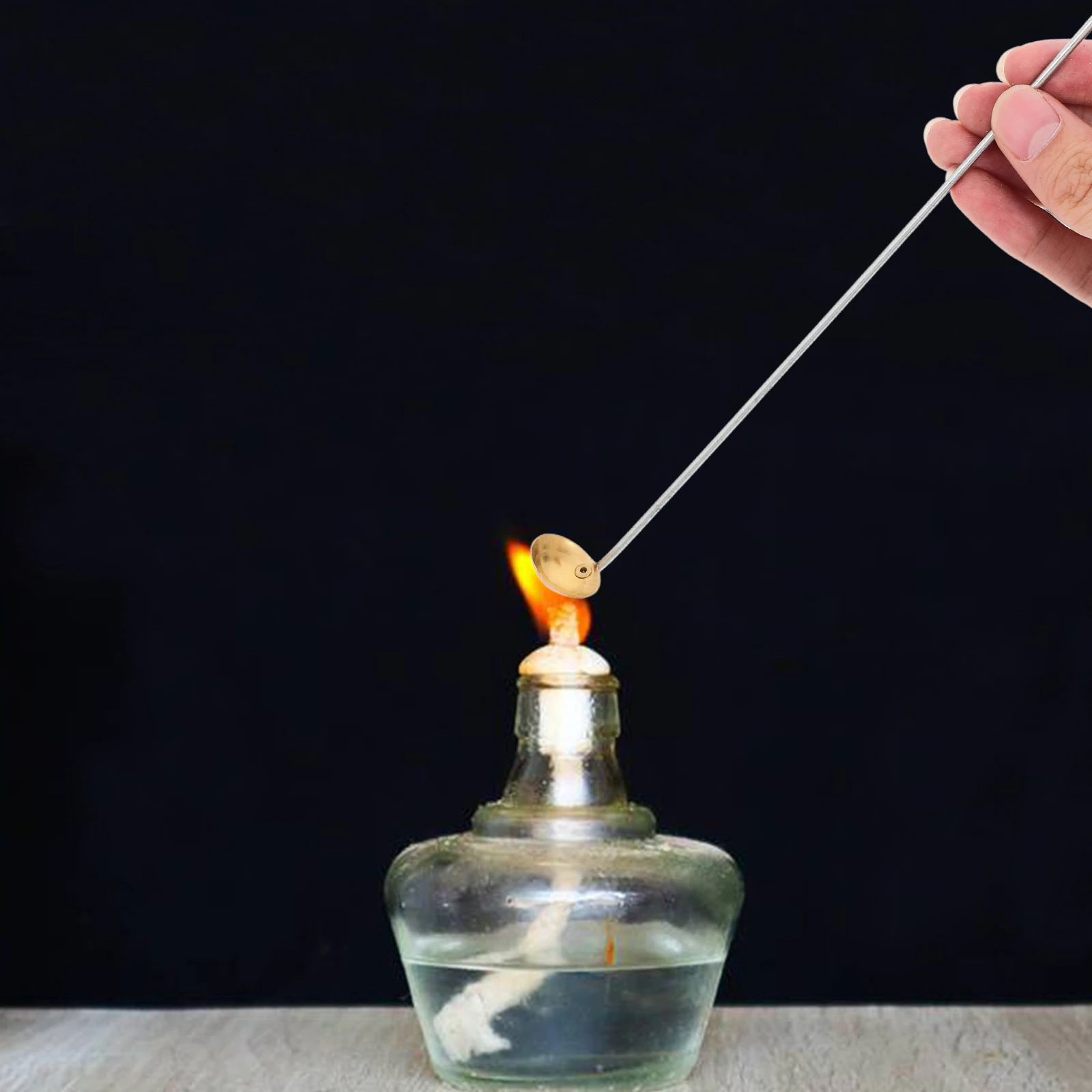 

10 Pcs Burning Spoon Lab Tool Equipment and Supplies Copper Mixing Spatula Gram Measuring Spoons Sample