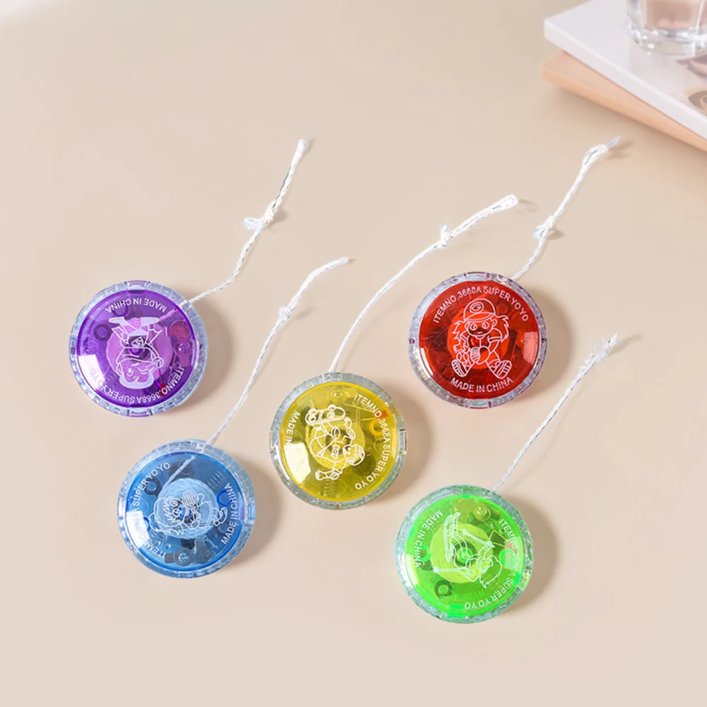 ألعاب يو يو مضيئة بإضاءة LED كرة تحمل مستجيبة وامضة يو يو للمراهقين والبالغين المبتدئين هدية للحفلات #3