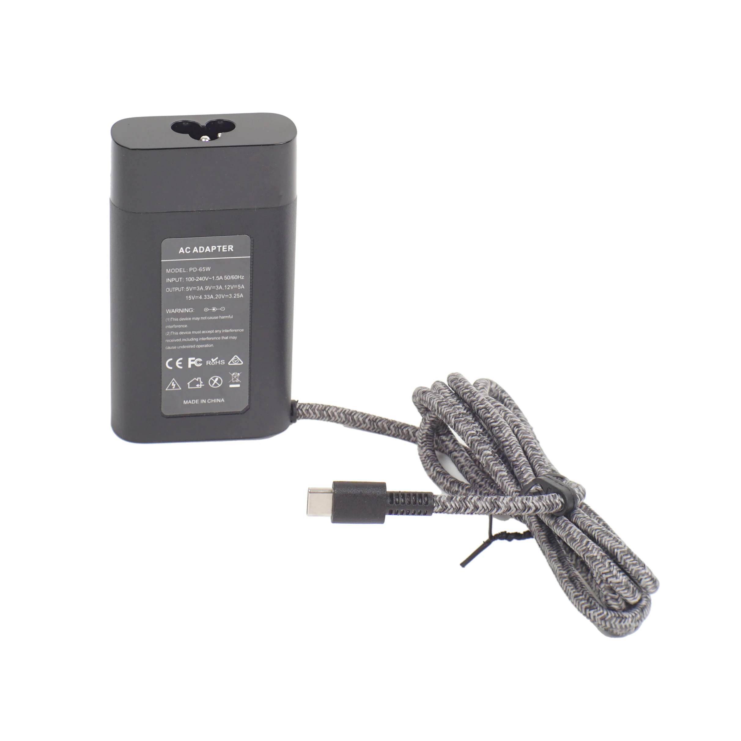 65W USB C Laptop Charger for HP Spectre x360, Envy, Elitebook x360, Omnibook, Pavilion, Chromebook, Elite x2 Travel Type C Powe