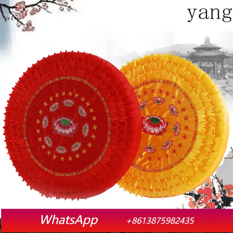 

Yjq Pu Kneeling Mat Beating Cushion Pearl Cotton Lotus Household Palm Yoga Mat