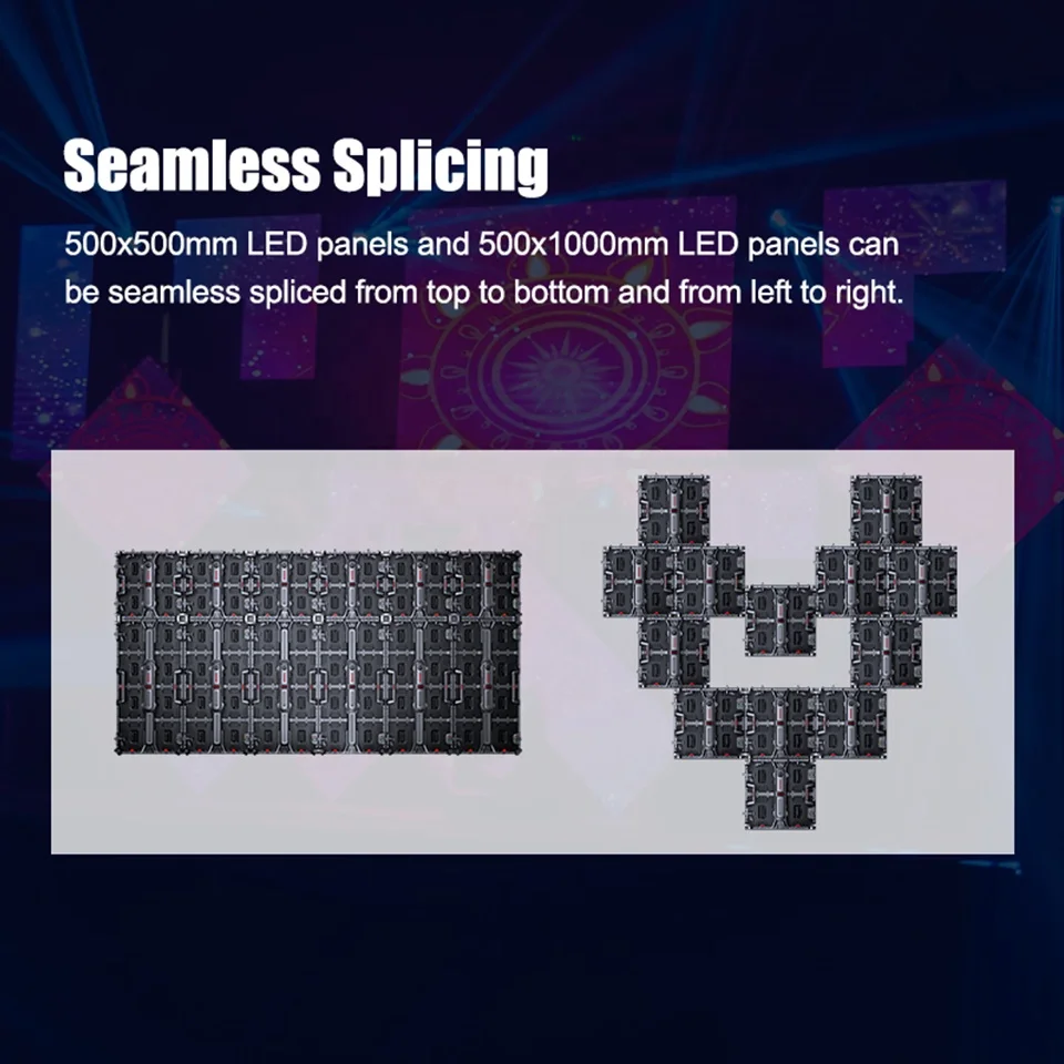 عملاق Pantalla مقاوم للماء IP65 تأجير خارجي LED عرض P2.8 P2.9 P3.47 P3.91 كامل اللون مرحلة الحدث LED جدار الفيديو لبلازيا #6