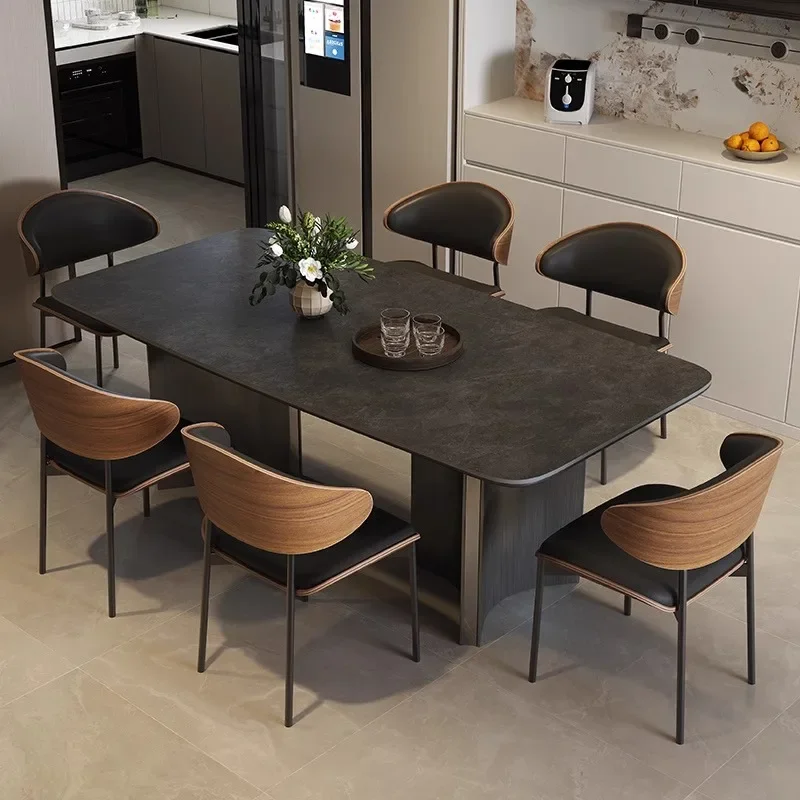 

Italian Simple Dining Table Modern Romantic Comfortable Restaurant Table Hallway High Quality Unusual Muebles Home Furniture