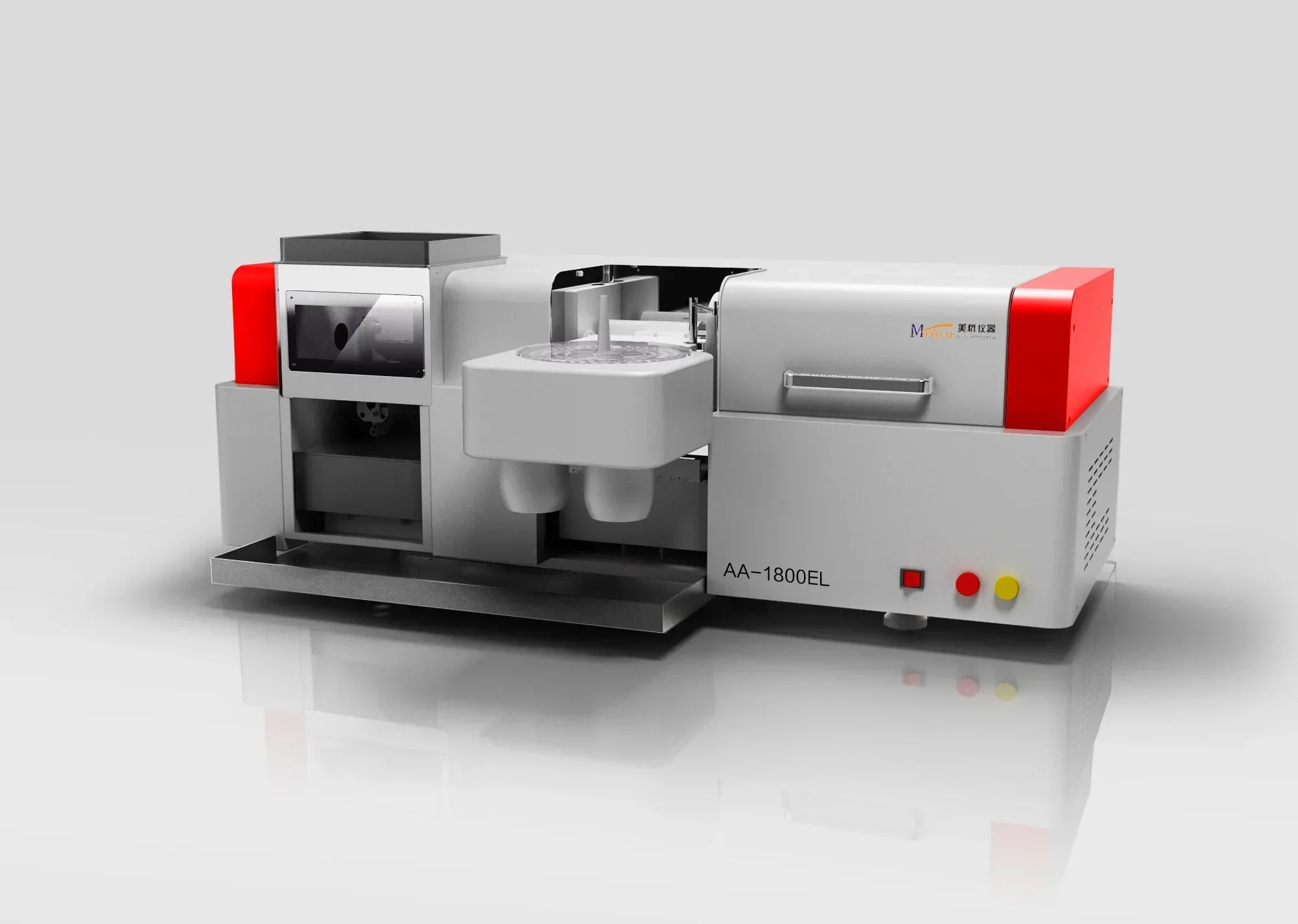 2026 8-Lamp Single Flame Atomic Absorption Spectrophotometer 1800DL  Photomultiplier Tube OEM Supported AAS Spectrophotometers