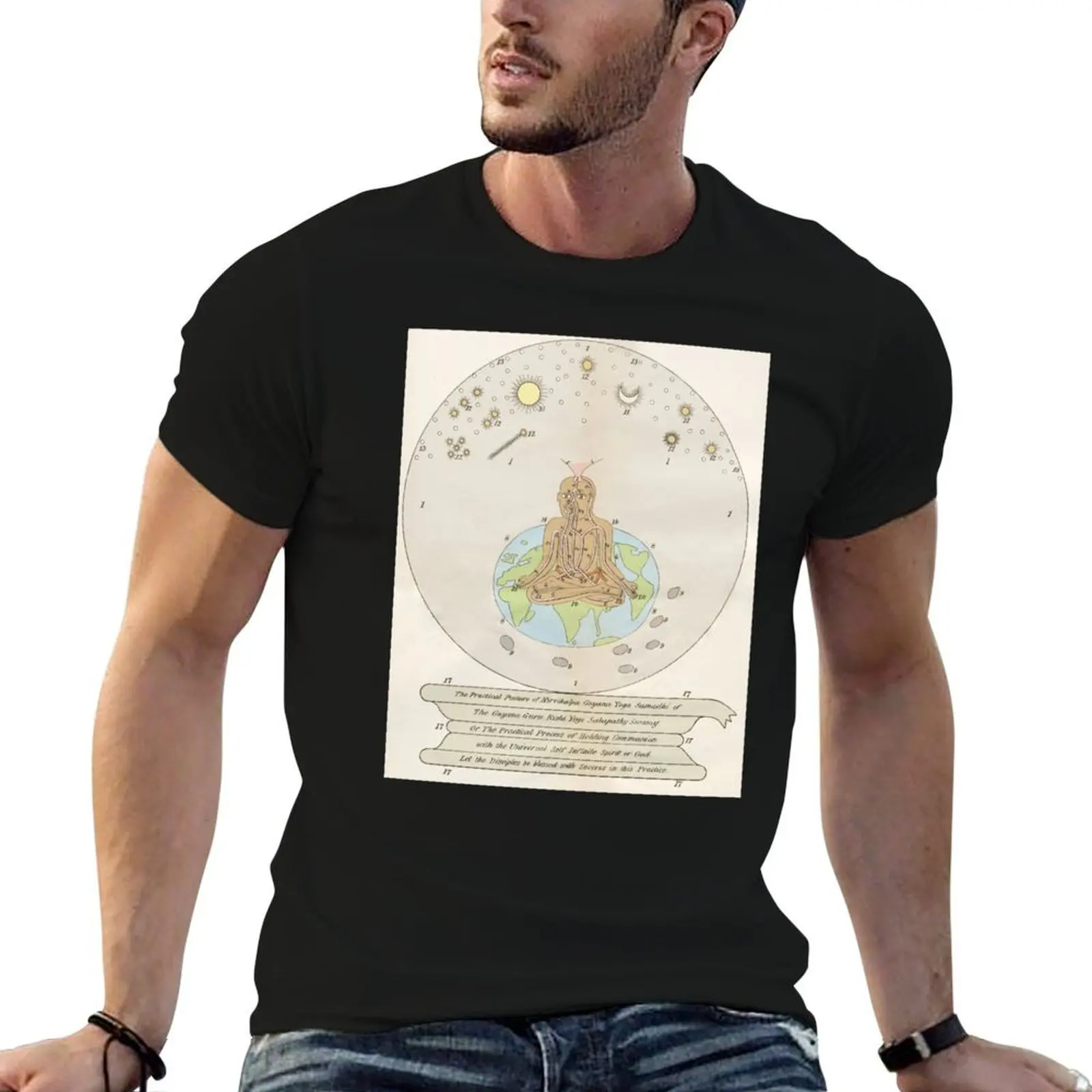 

The Practical Process of Holding Communion with the Universal Self Infinite Spirit or God T-Shirt mens graphic t shirts T-Shirt