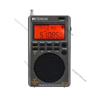 Retekess TR110 Portable SSB Shortwave Radio FM MW SW LSB AIR CB VHF UHF Full Band NOAA Alert Digital Radio Receiver