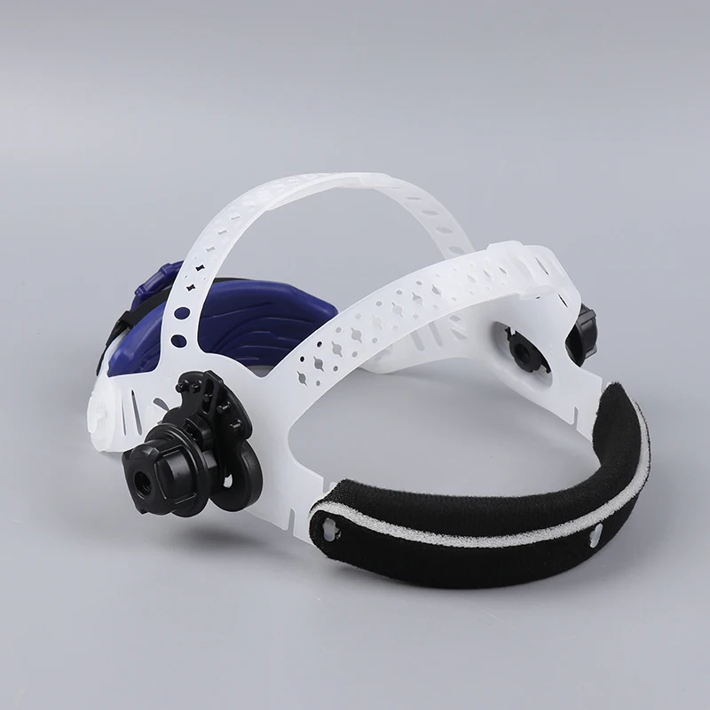 Diadema de soldadura para casco Solar de oscurecimiento automático, accesorios de diadema blanca, herramienta de soldadura ajustable