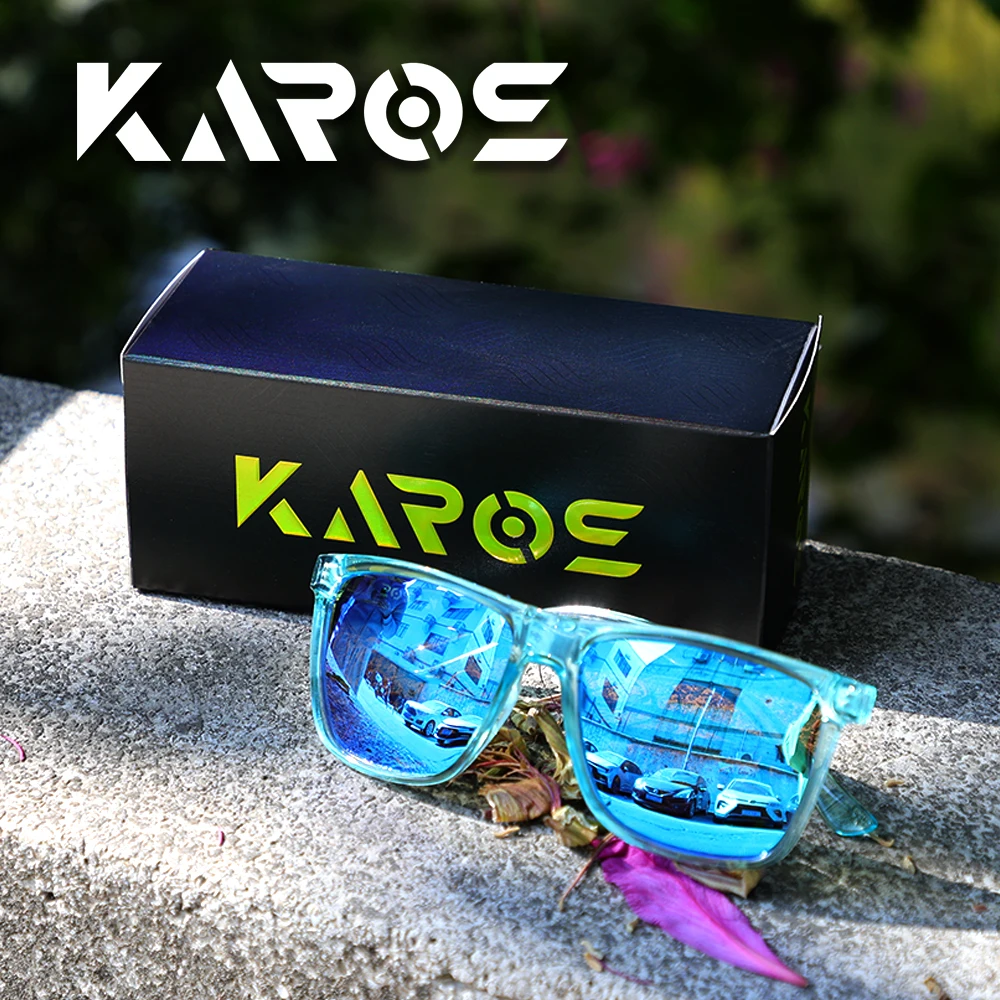

KAROS Polarized Sunglasses for Driving Outdoor Sport Men Windproof Goggles PC Frame Enhanced Visibility With Box YZ2015