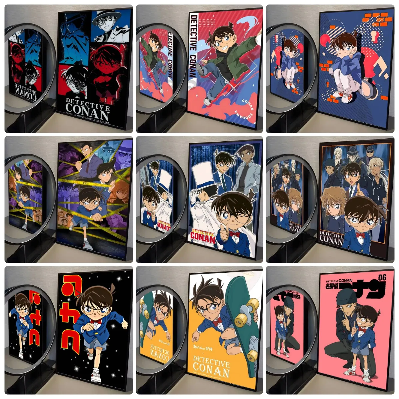 

Jigsaw Puzzles for Adults -Anime D-Detective C-Conan- Jigsaw Puzzle Home Decor Adults Puzzle Games Family Fun Puzzles