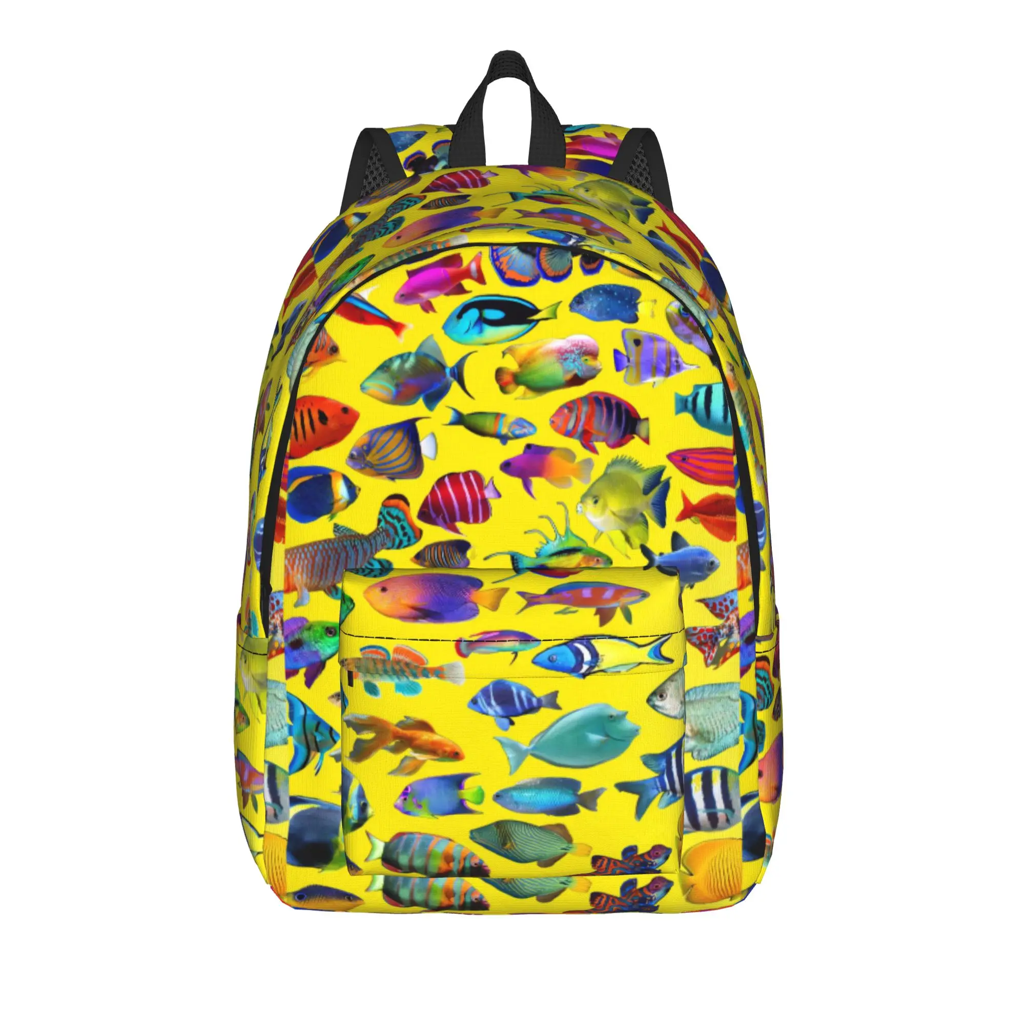 Psychedelic Wavy Doodle Bold Backpack Girl Breathable Backpacks Polyester Fashion High School BagsHigh Quality Rucksack