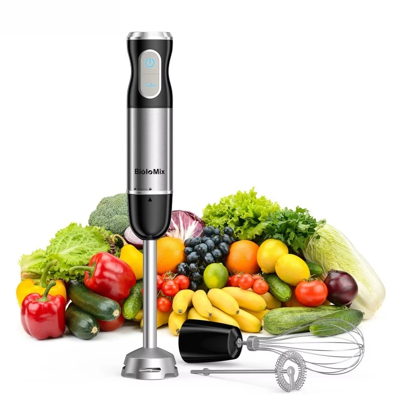 2026Cross-Border New Handheld Blender 3-in-1 1000W High-Power Food Processor Homogenizer Hand Blender No Controls