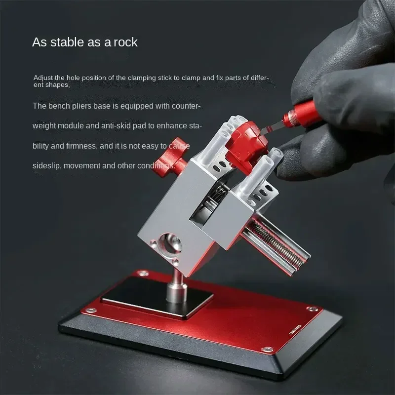 Precision clamp model tool fixture for universal vise etching sheet