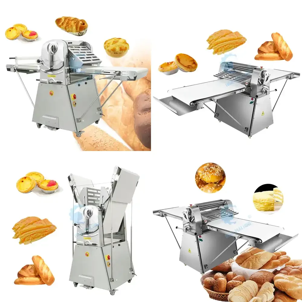 

12Hot Machine Pour Croissant Grande Capacitel Pate Laminoir De Patisserie Electrique Feuilletee