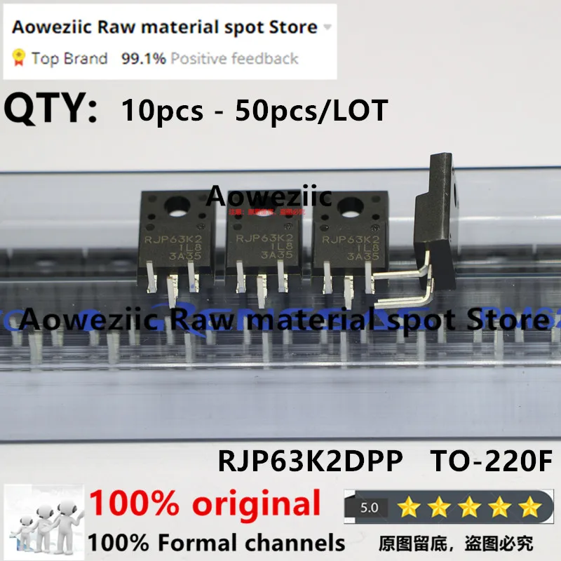 Aoweziic 100% nouveau transistor en cristal Iiquid d\'origine importé RJP63K2 RJP63K2DPP TO-220F