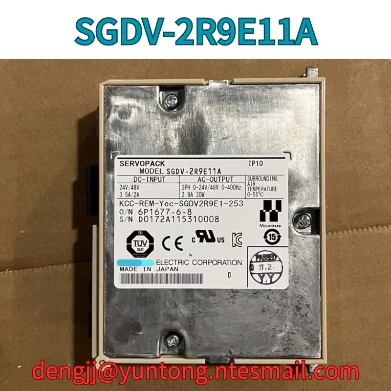 Used Servo driver SGDv-2R9E11A test OK Fast Shipping