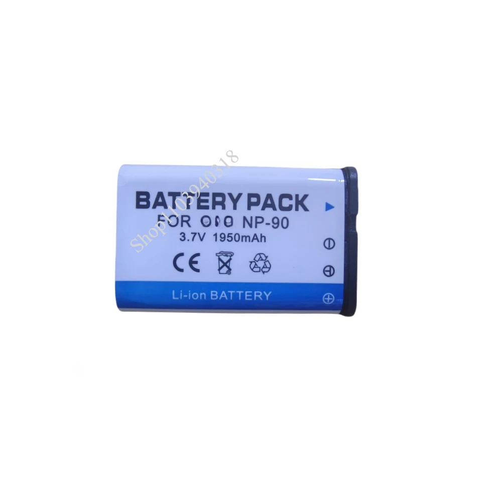 Capacity 1950mAh NP-90 NP90 CNP-90 CNP90 Camera Battery For CASIO Exilim EX-H10 EXH10 EX-H15 EXH15 EX-FH100 EX-FH100BK EX-H20G