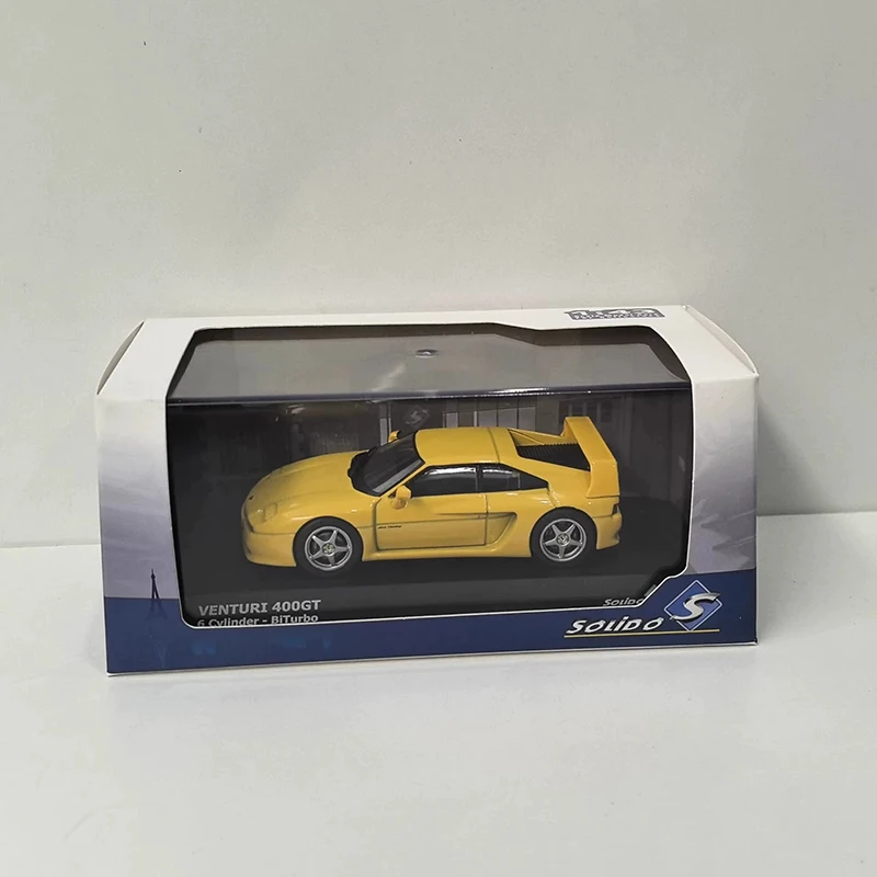 SOLIDO 1/43 Schaal VENTURI 400GT Legering Simulatie Auto Model Statische Collectie Versierd Vakantie Speelgoed Souvenir Gift