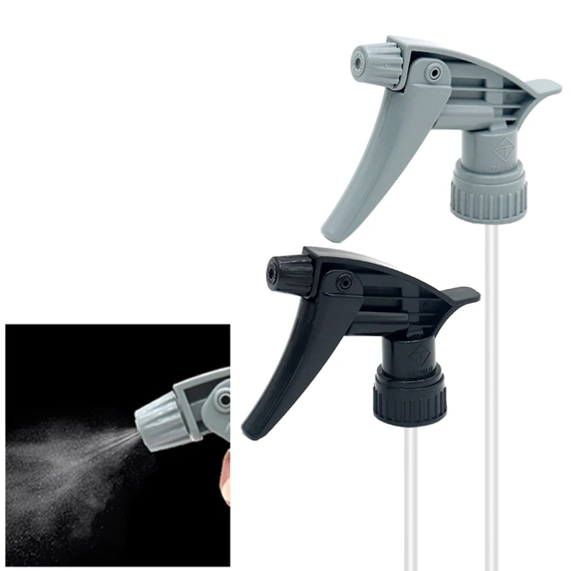 2PC Adjustable Trigger Sprayer Heavy Duty Sprayer Head Acid Alkali Resistant For Auto Detailing Car Cleaning Home Garden Water