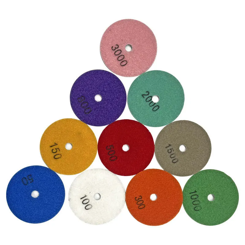 

3/4 Inch Diamond Wet Polishing Pads, Marble Stone Soft Grinding Disc