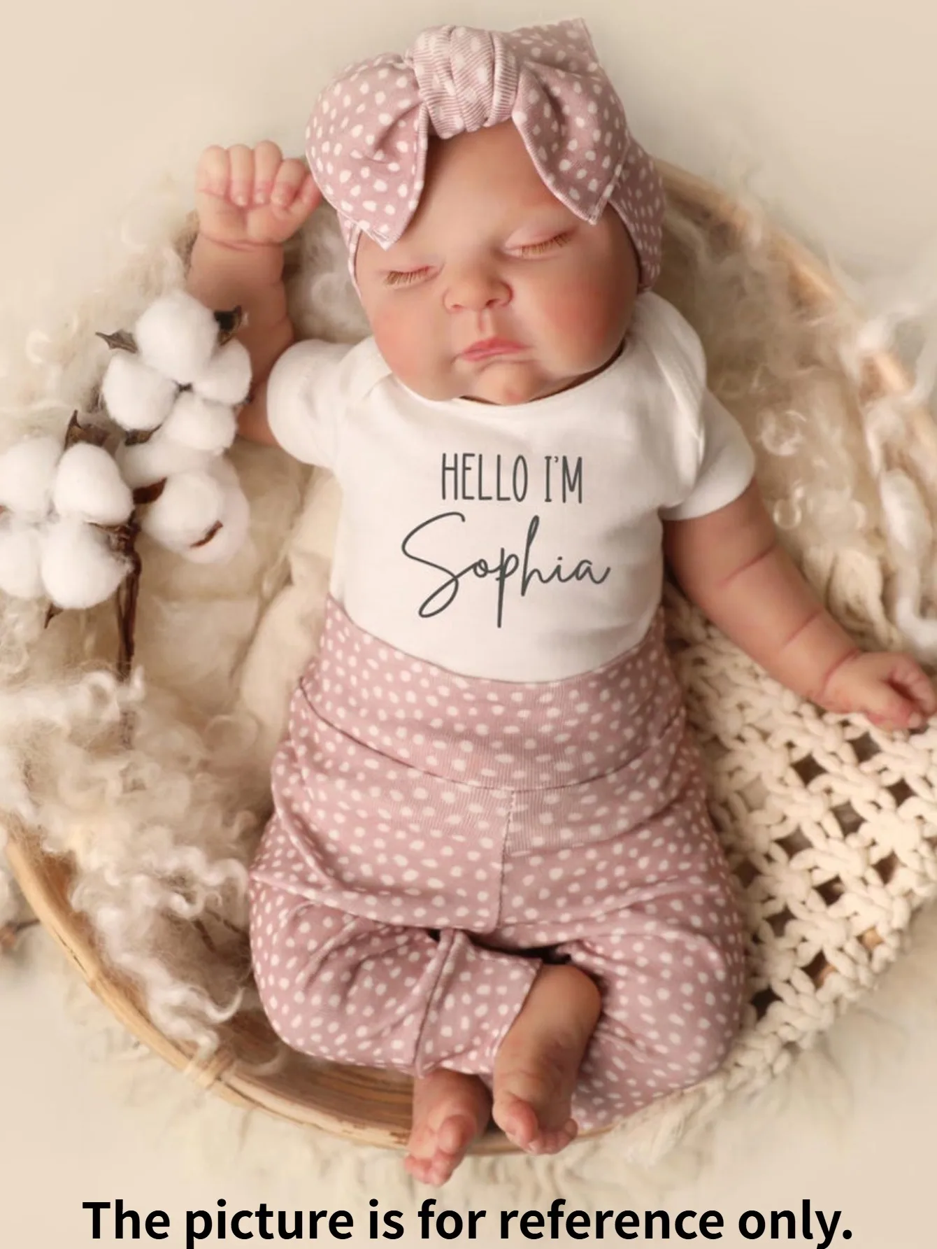 Muñeca Reborn Girl de vinilo suave de 18 pulgadas, melocotones |   Juguete bebe recién nacido hecho a mano |   Regalo de cumpleaños para niños