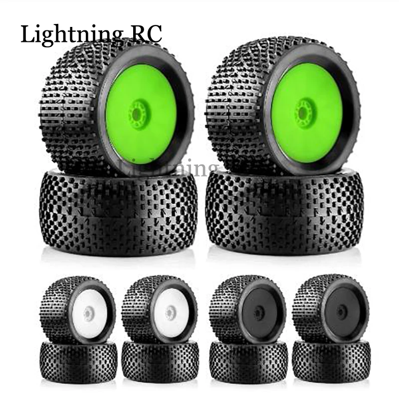 

4pcs 140mm 1/8 RC Racing Car Off-Road Buggy Tires Wheel 17mm Hex for ARRMA Redcat Team Losi Kyosho VRX HPI WR8 HSP Hobao