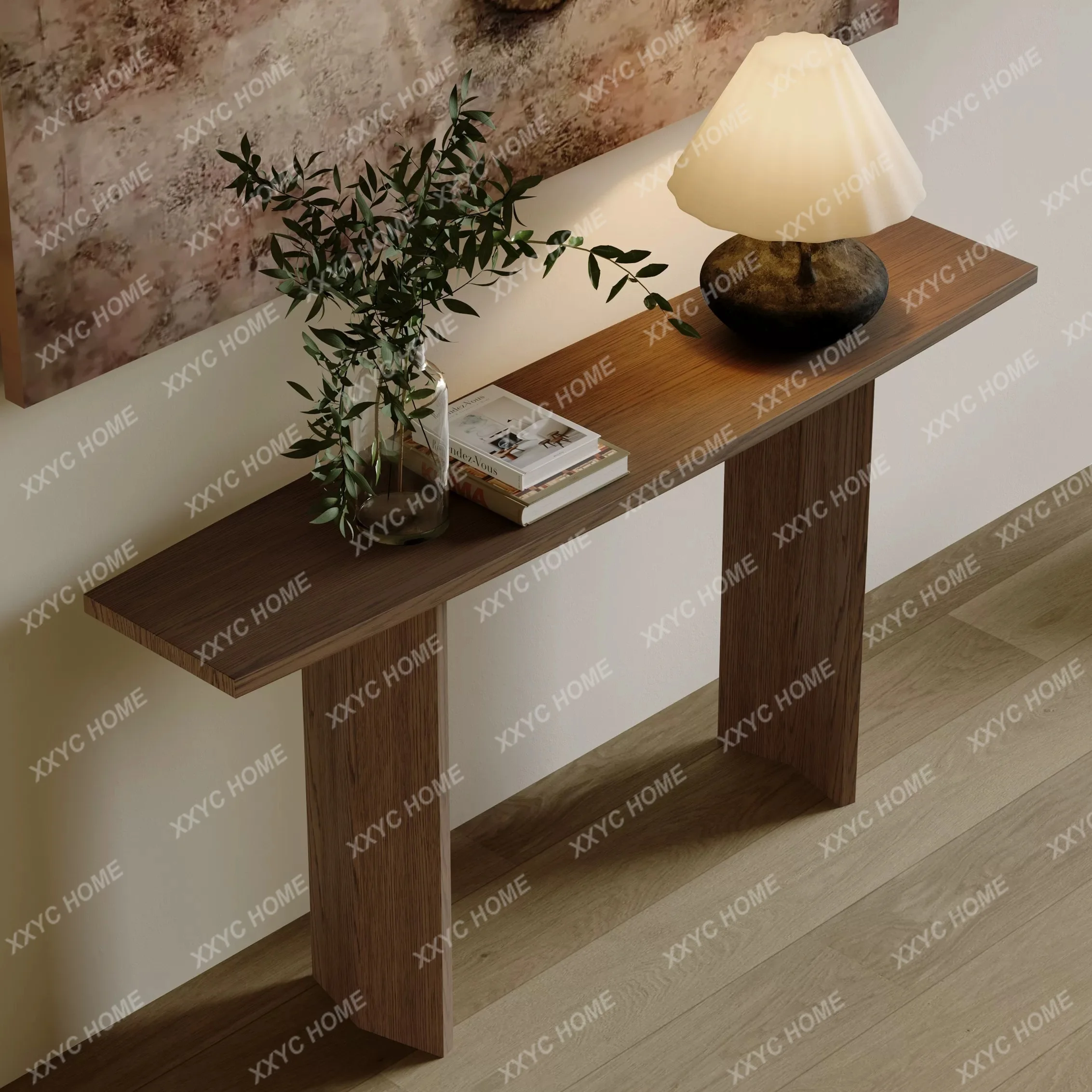 Exquisite Narrow Console Table Design Drawer Modern Entryways Table Decorative