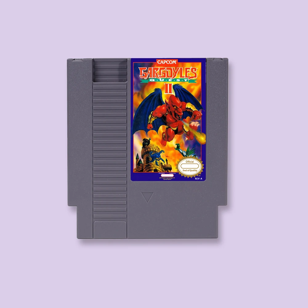 Gargoyle's Quest II - The Demon Darkness Action Game Card for NES 72 Pins 8bit Console Video Game Cartridge