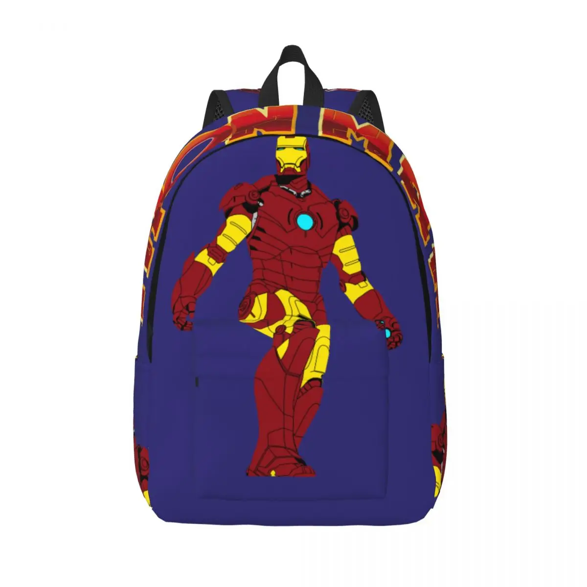 Kawaii Run Knapsack Picnic Sturdy Shoulder Marvel Iron Man Teen Girl Boy Men Women Adult Backpack Birthday