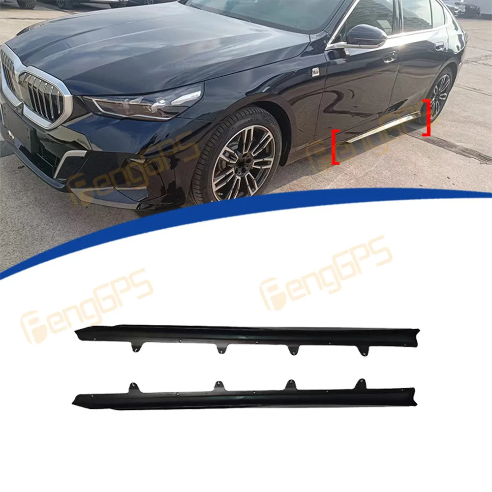 

Side Skirts For BMW 5 Series Li G60 G68 2024 Car Extension Panel Body Kit Apron Winglet MP ABS Material Style Car Accessories