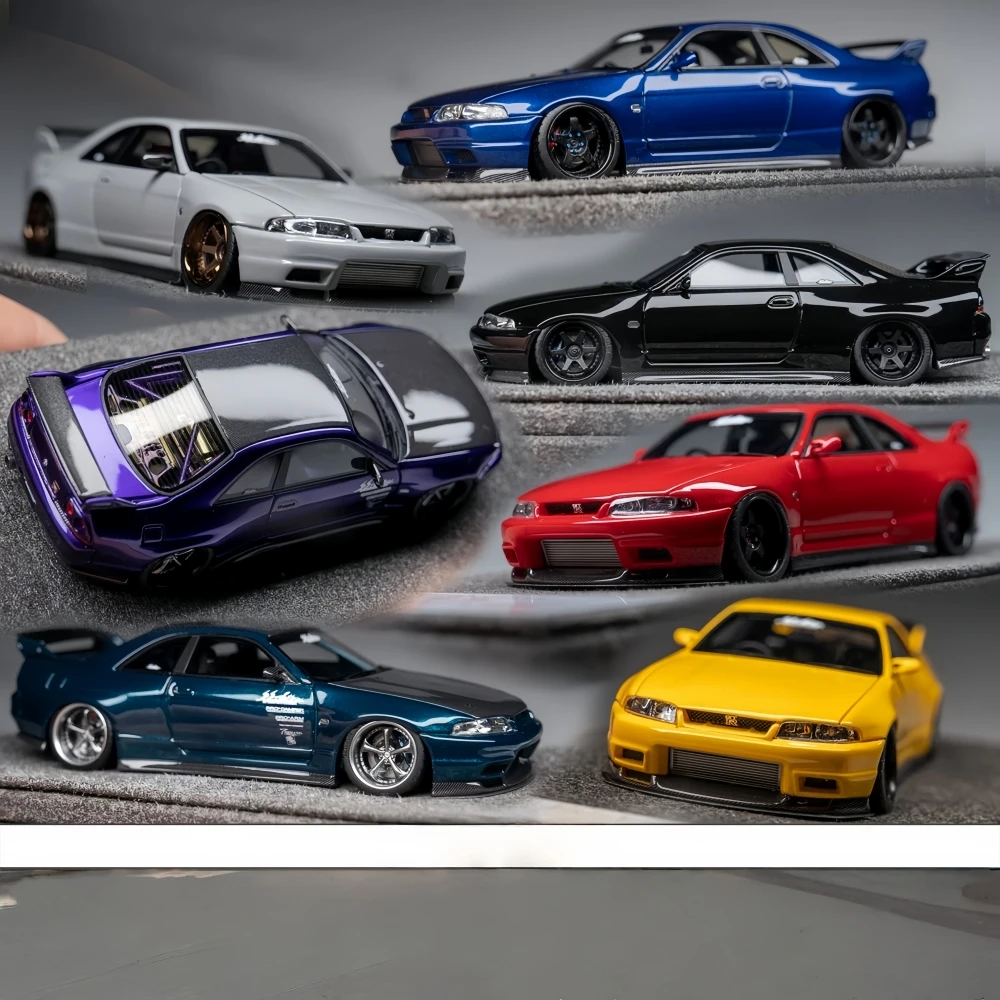 

Лабораторная модель автомобиля из смолы ACTIVE WIDEBODY BCNR33 1:64