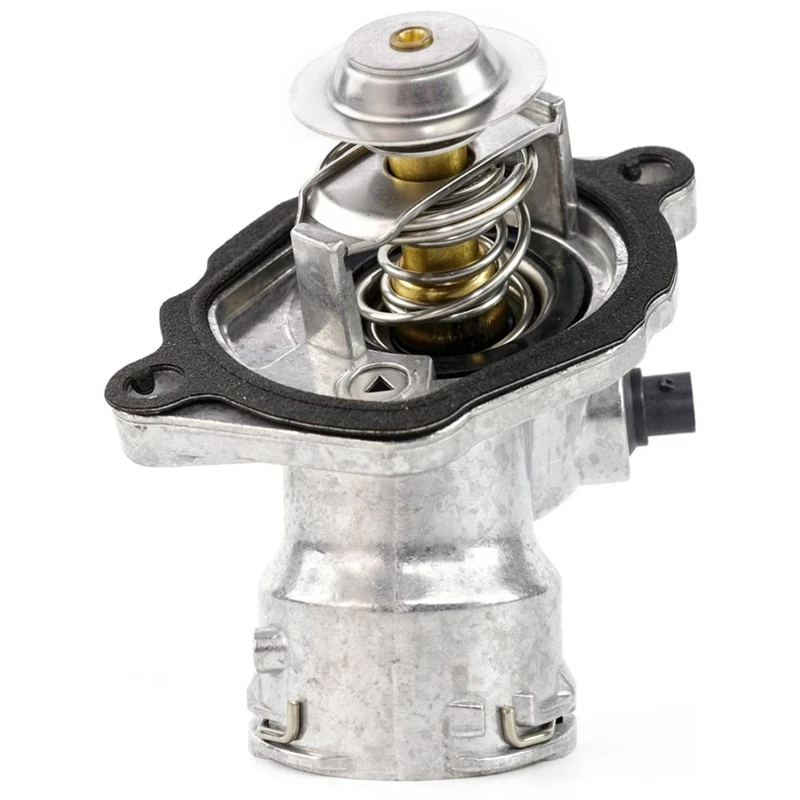 

2732000215 термостат с прокладкой корпуса, датчик охлаждающей жидкости двигателя, термостат для Mercedes-Benz M272 E550 GL550 CL550