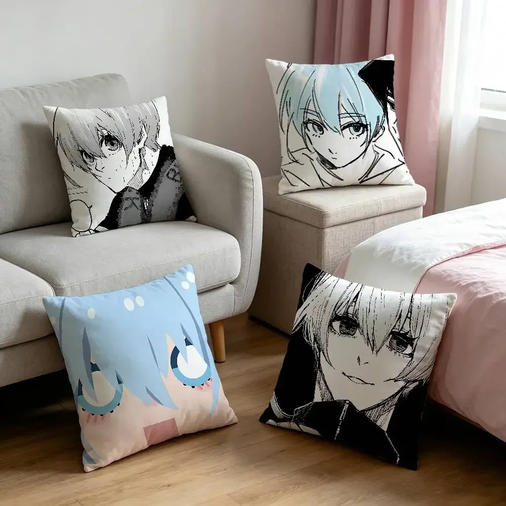 Y-Yo Hioris Customizable Square Pillowcases, Stylish And Soft, Perfect For Beds, Cars, And Sofas.