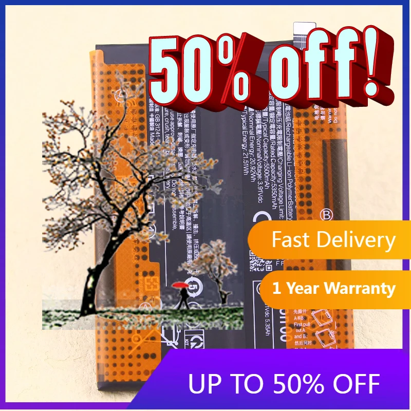 

【Fast Delivery】3.91V 5500mAh BN5Y Battery for Redmi Note 14 Pro 4G Mobile Phone Battery