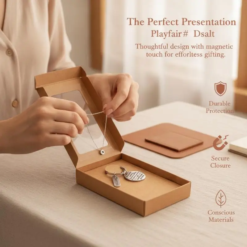 10PCS Window Folding Kraft Paper: Box Postcard Photo Frame Holiday Card Candy Biscuit Packaging Container