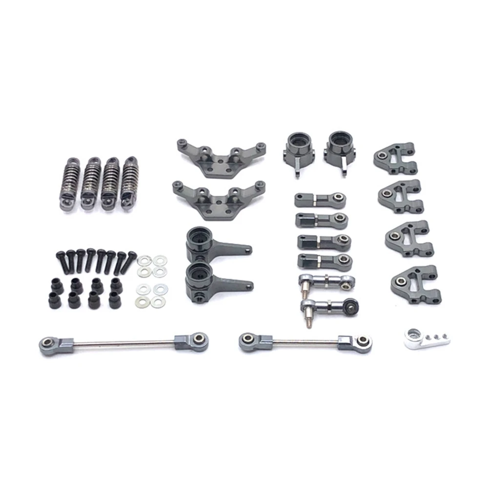 Metalen Upgrade Onderdelen Kit Swing Arm Stuurbeker Schokdemper Voor Wltoys 284131 K969 K979 K989 K999 P929 1/28 Rc Auto, 5