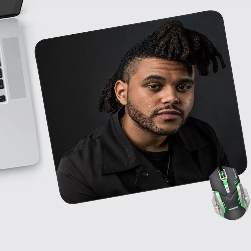 

The Weeknd Mouse Pad Small Gaming Accessories Keyboard Computer Offices Desk Mat Pc Gamer Non-slip Rubber Mousepad