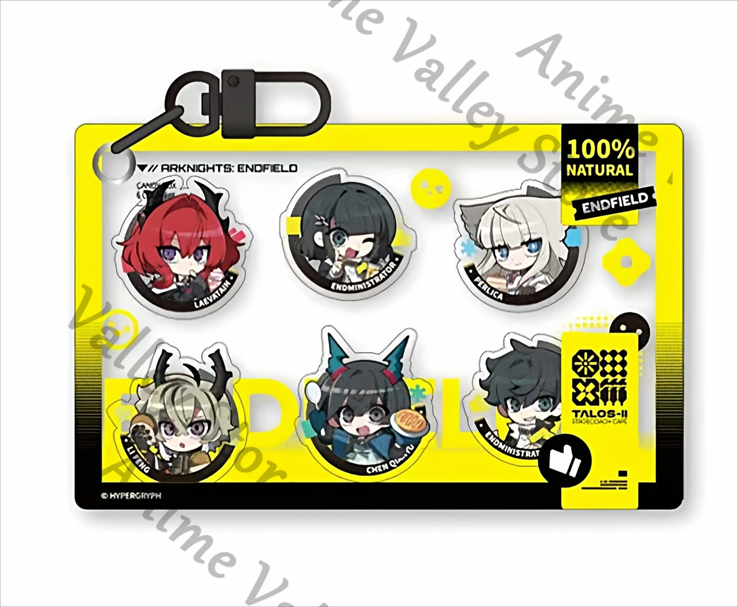 

Оригинальные аниме-фигурки Arknights: Эндфилд, Эндминистратор, Чэнь Цяньюй, Ивонн ‌ Брелок-подвеска Lifeng Cosplay из акрила с мультяшным дизайном, подарок