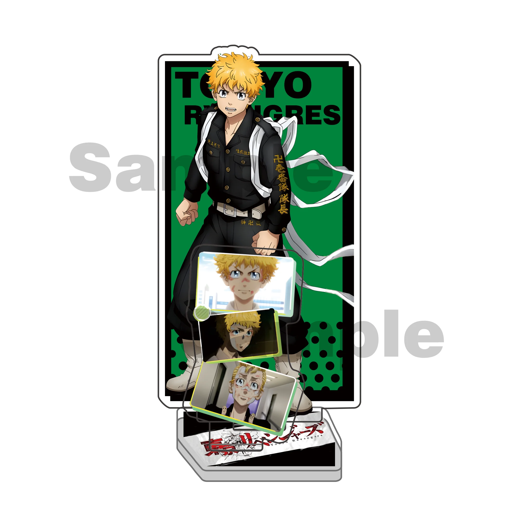 New Cute Hot Keychain Tokyo Revengers Anime Figure MIKEY Takashi Keisuke Draken Acrylic Stand Model Collection Decorative Orname