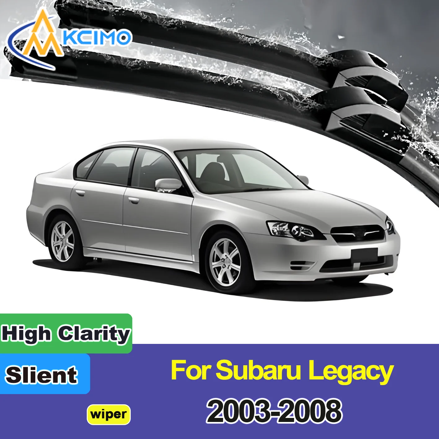 

2PCS New Front Windshield Wiper Blade for Subaru Legacy BL/BP 2003-2008 Subaru Liberty Front Windshield Accessories 2008 2007