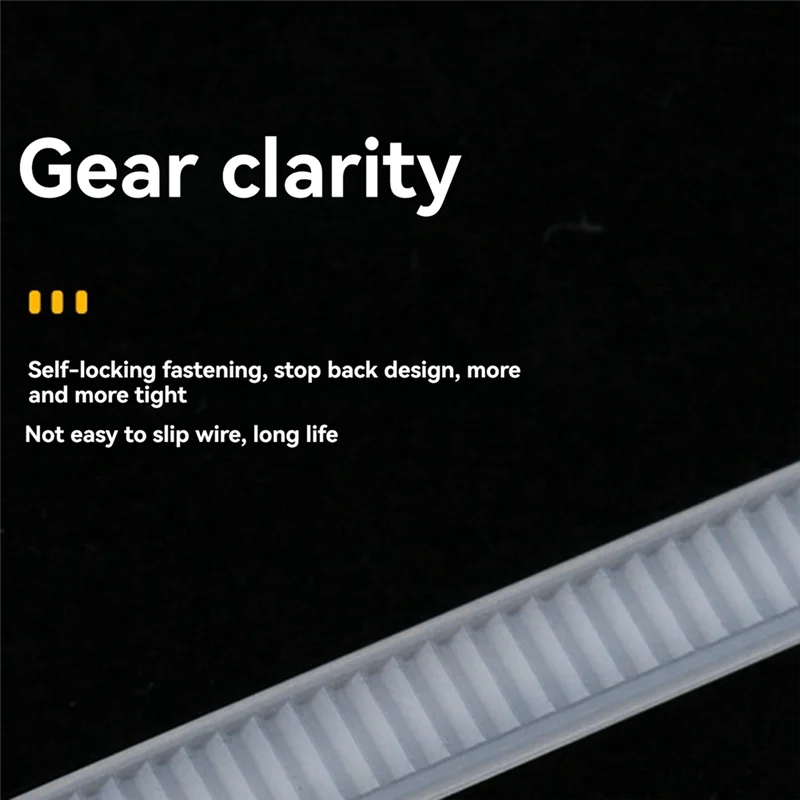 Exquisite-Nylon Cable Ties With Screw Hole - Self-Locking, Multi-Size Bundle Straps For Wire Organization,