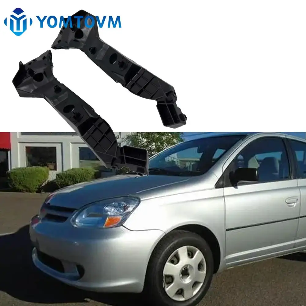 1 Pair Front Bumper Support Bracket Cover Left & Right Side For Toyota Echo Base 2003 2004 2005 52116-52040 52115-52040