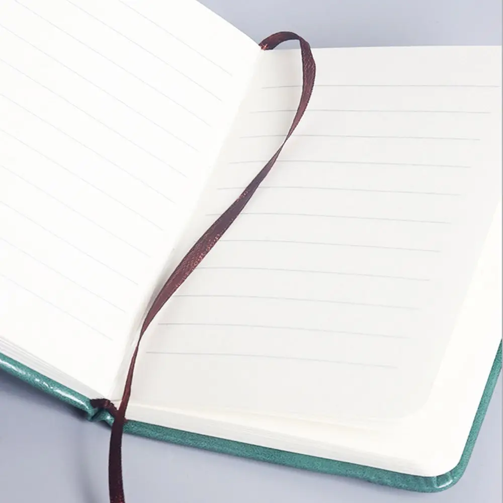 Simple Portable College Business Notebook Leather Thick Pocket Diary Book Mini Word Book Memo Notebook Handwriting Notebook