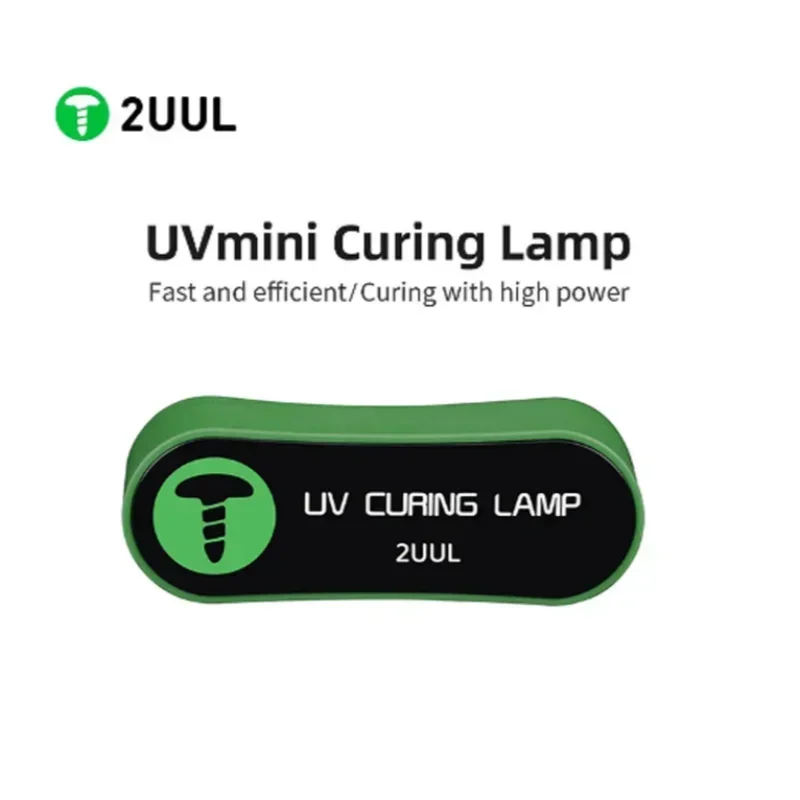 2UUL SC08 Dual Band Mini UV Curing Lamp for Mobile Phone CPU Chip Circuit Board UV Optical Glue Solder Mask Ink Repair Tools